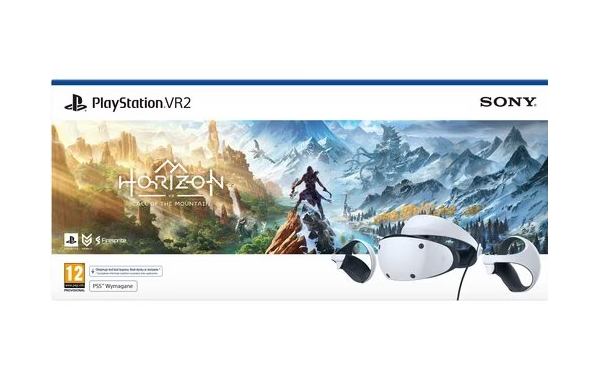 Bundle syze VR Sony PlayStation VR2 dhe Voucher Horizon Call of the Mountain, OLED, 2000x2040, 110°, të bardha