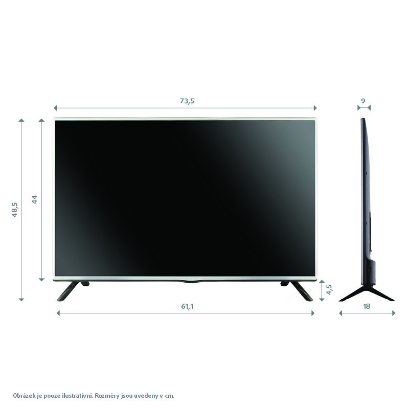 Televizor GOGEN GOGTVH32M562STWEB