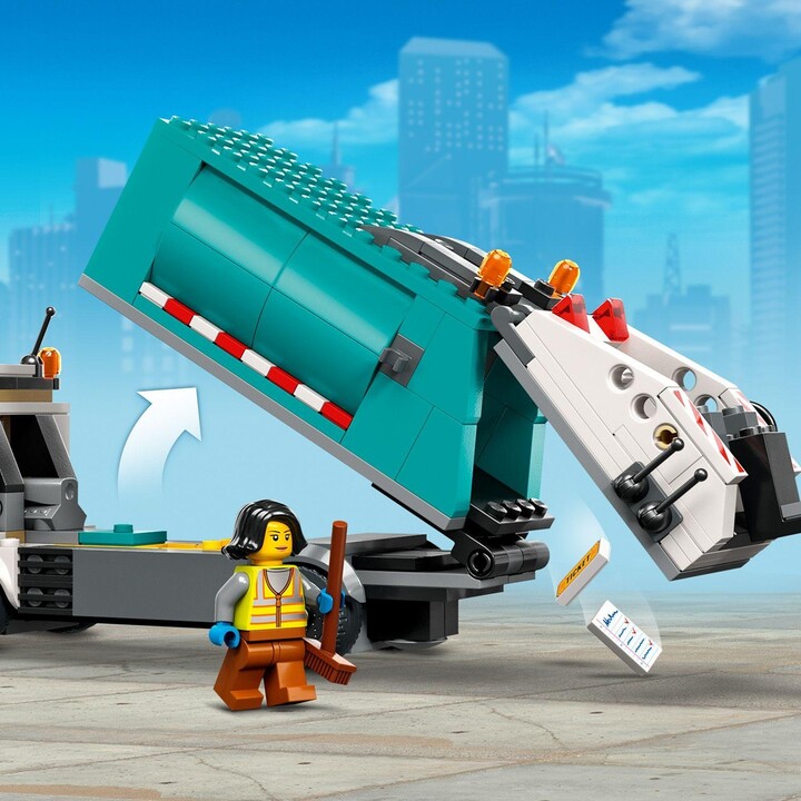 Set LEGO® City 60386 Garbage truck, 261 pjesë