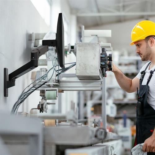 Mbajtëse muri për monitor Ergotron LX Pro Series 45-683-292, 34", e zezë