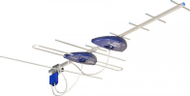 Antena TV directionale Telkom Telmor UHF VHF Combo Smart, DVB T, për jashtë, gri