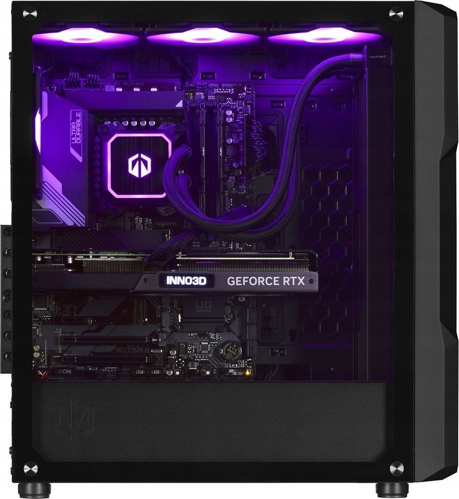 Kompjuter gaming Actina Ryzen 7 7800X3D, RTX 4090, 32GB RAM, 1TB SSD, i zi