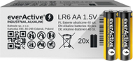 Bateri alkaline EverActive Industrial AA R6, 2700mAh, set 40 copë