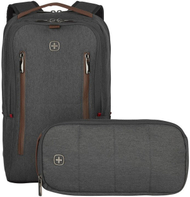 Çantë WENGER CITY UPGRADE, për laptop 16 ", e hirtë