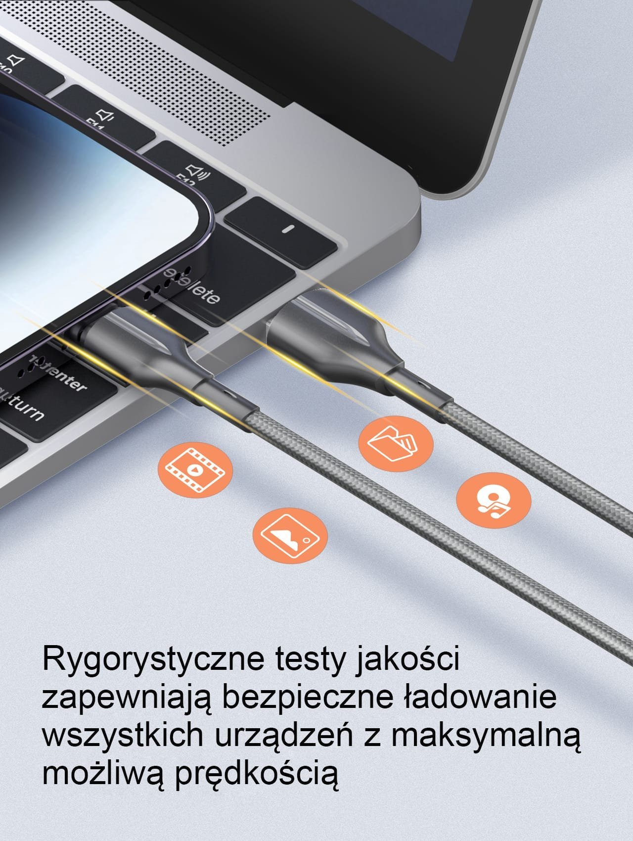 Kabllo USB Beline BLNCBC02, USB A në USB C, 2m, 25W, i zi