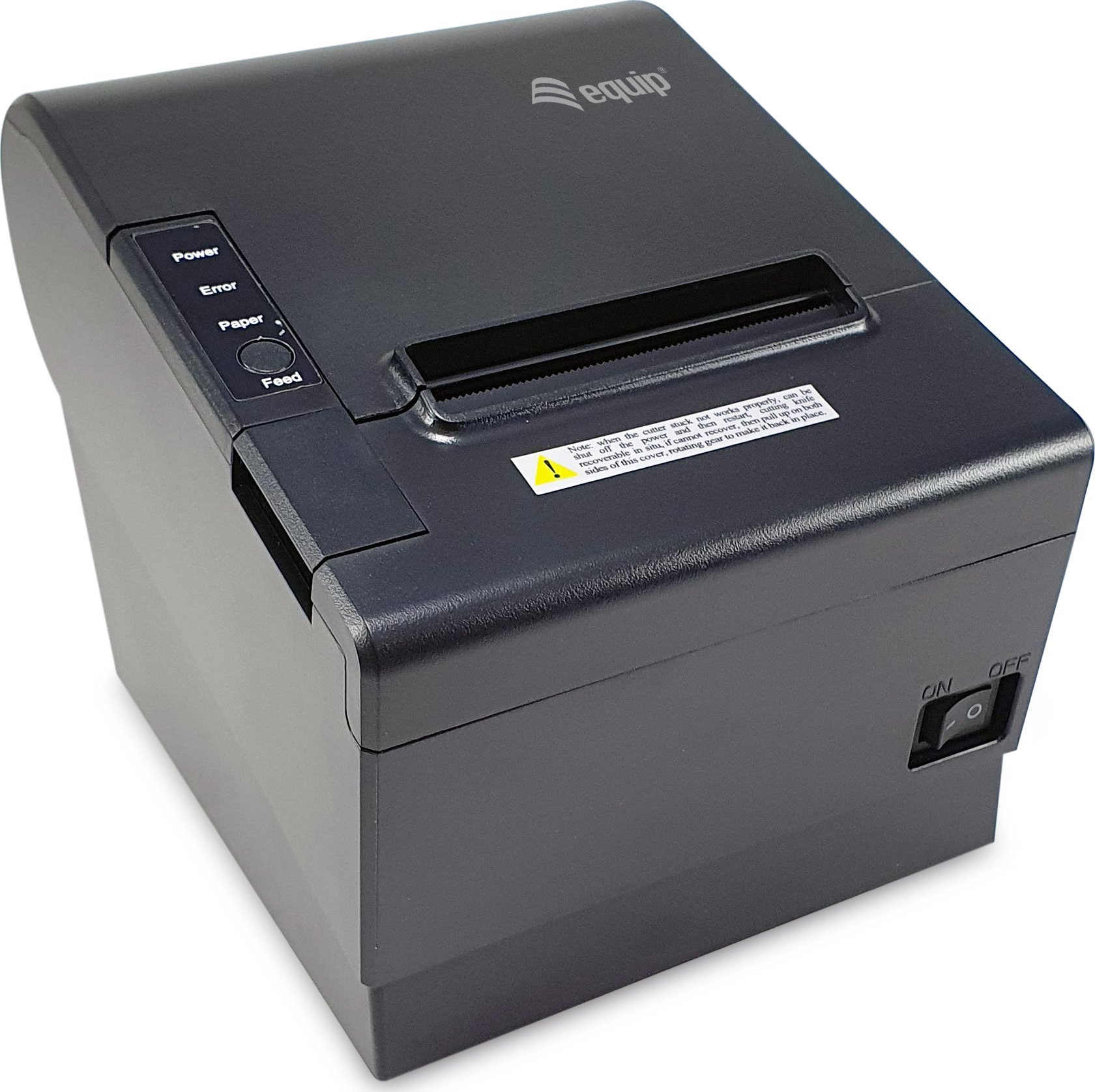 Printer termik POS LevelOne Equip 351003, 80mm, USB dhe LAN, i zi