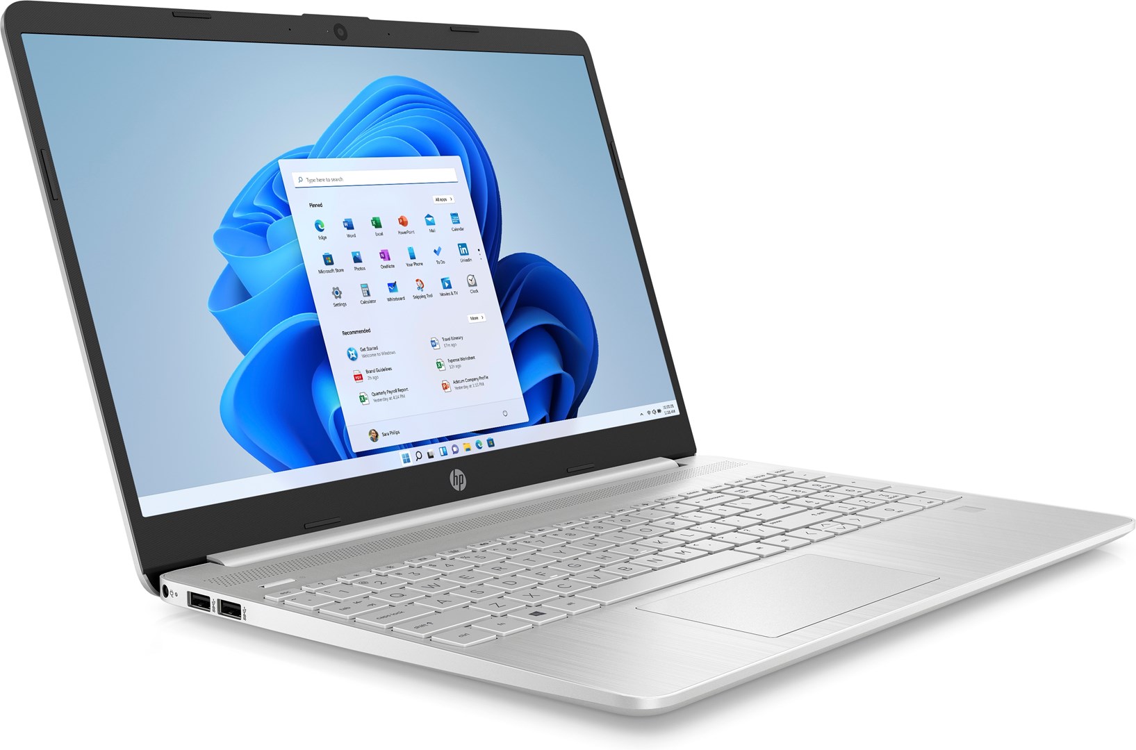 Laptop HP 15s-eq2134nw Laptop, 15.6", AMD Ryzen 7 5700U, 16 GB RAM, 512 GB SSD, i argjendtë