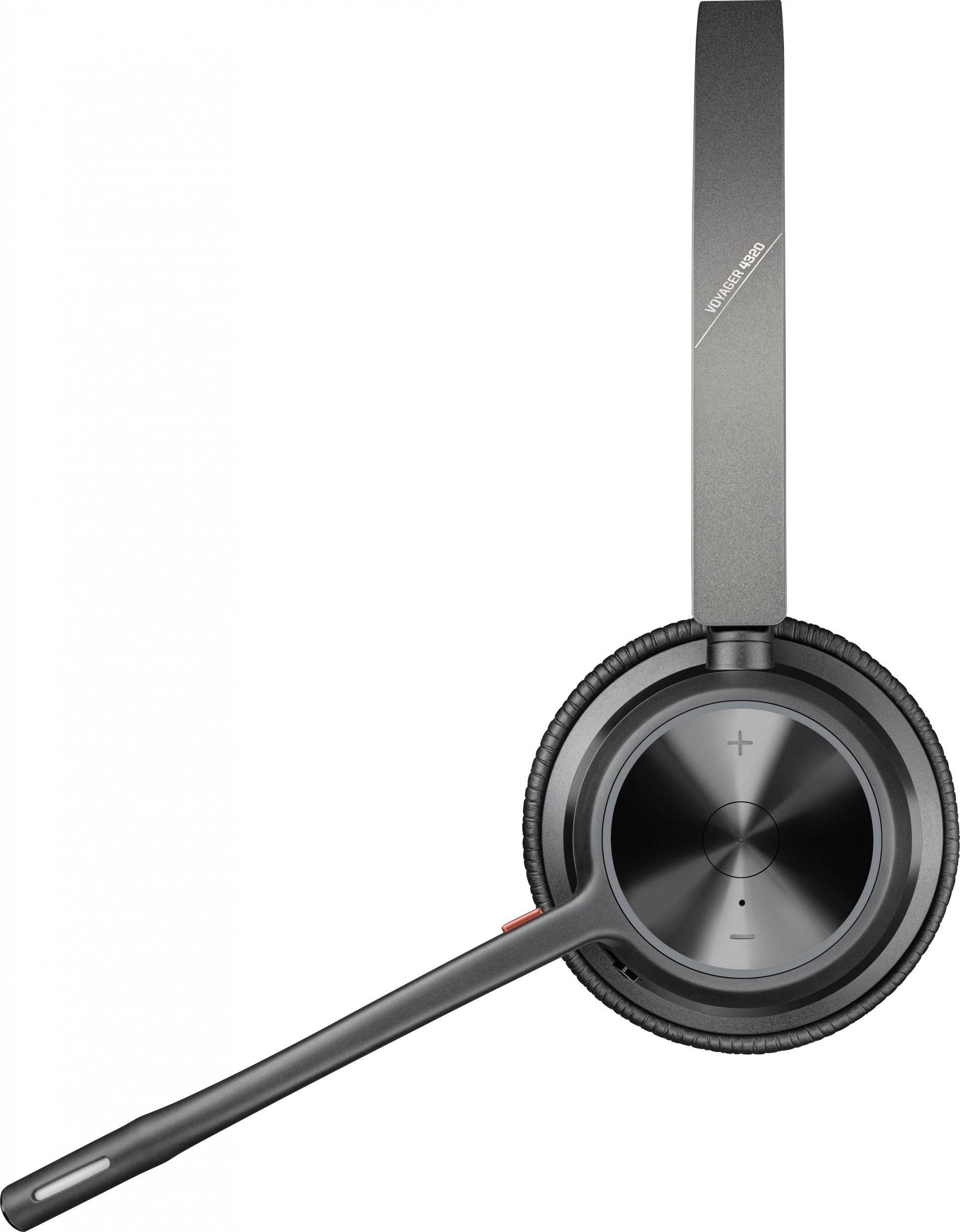 Kufje pa tela Poly Voyager 4320, Bluetooth, me mikrofon, të zeza