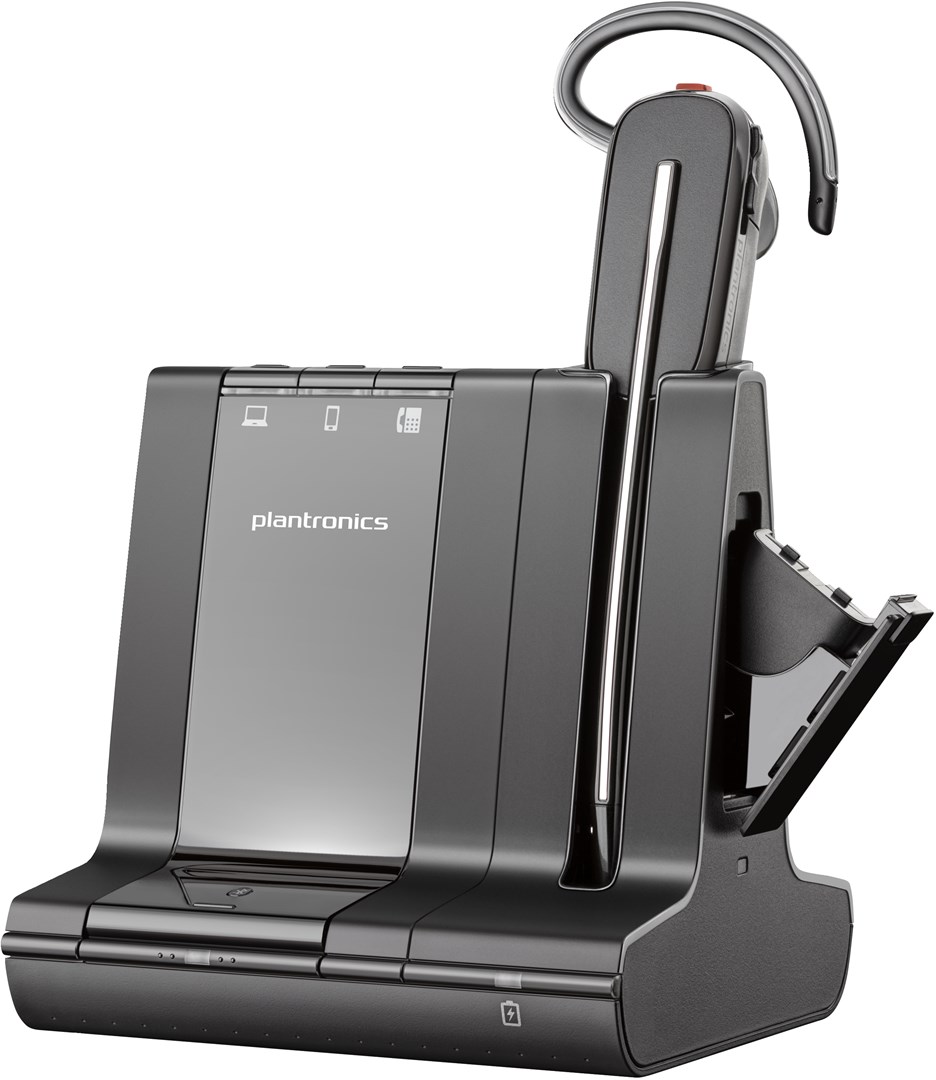 Слушалки Poly Savi 8245 UC, USB-A, DECT, црни