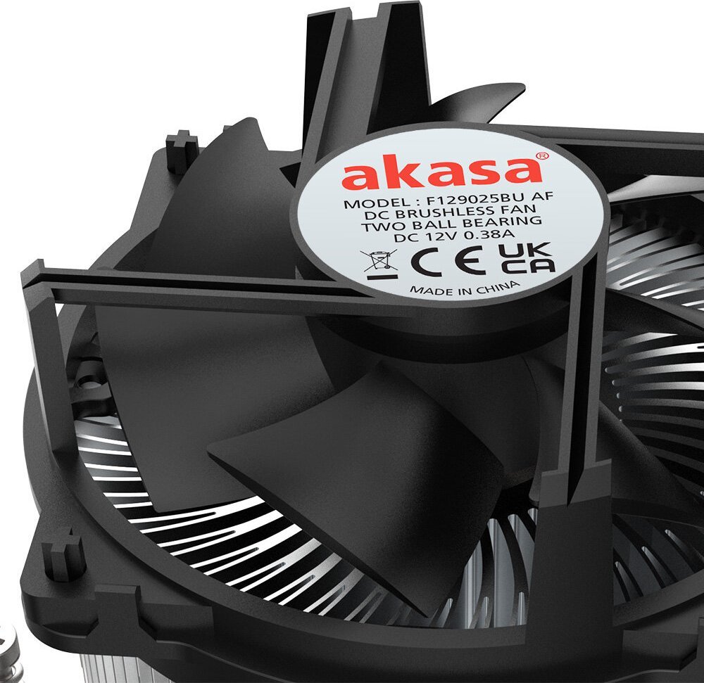 Ftohës CPU Akasa AK-CC6608BP01, core bakri, për Intel LGA 1700