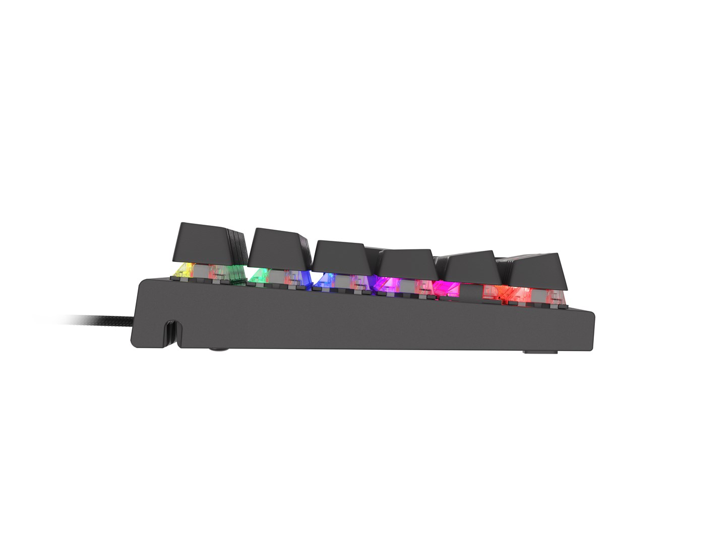 Tastierë lojërash Genesis THOR 303, Outemu Red, RGB LED, US, e zezë