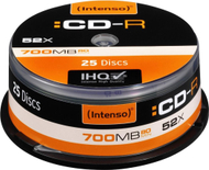 Intenso CD-R 700 MB, 25 парчиња Спиндл