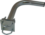 Mbajtëse antene Sat TV Balcony 7356, 30 cm, me U-bolt, metalike