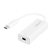 Përshtatës LogiLink UA0360 USB-C - DisplayPort Mini, i bardhë