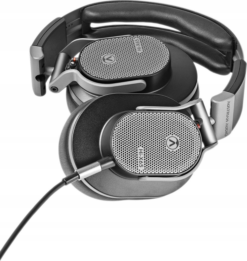 Kufje profesionale Austrian Audio Hi-X65, të hapura, me kabllo, të zeza gri