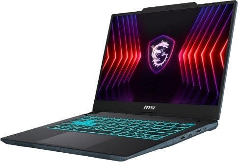 Лаптоп MSI Cyborg 14 A13VE, 14", CPU Core i7-13620H, 16GB RAM, 512GB SSD, Nvidia GeForce RTX 4050