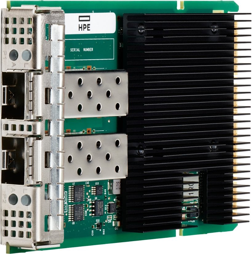 Adapter rrjeti HP Broadcom BCM57412, 2x SFP+, 10GbE, për server HP ProLiant Gen10