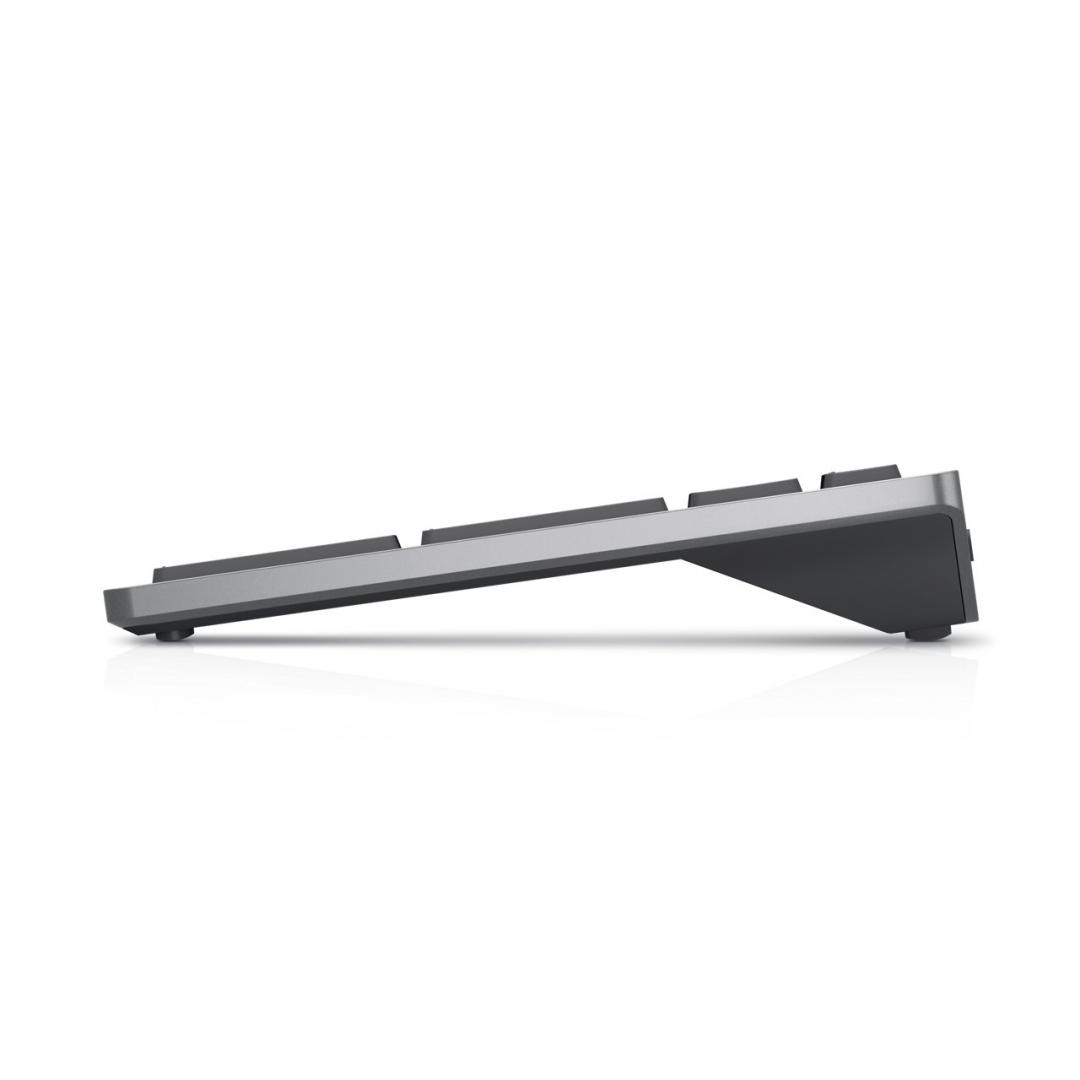 Tastierë wireless Dell KB740, Bluetooth 5.0, 2.4 GHz, e zezë