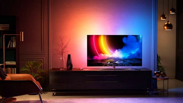 Televizor Philips 55OLED856, 55" (139cm), 4K UHD, gri