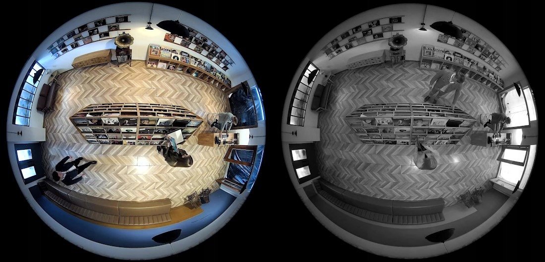 Камера за безбедност Reolink W520 Fisheye, IP Wi‑Fi, 6MP, поглед 360°, бела