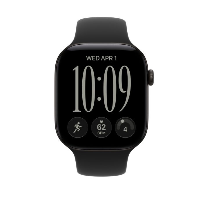 Apple Watch 46mm Black Sport Band, XL