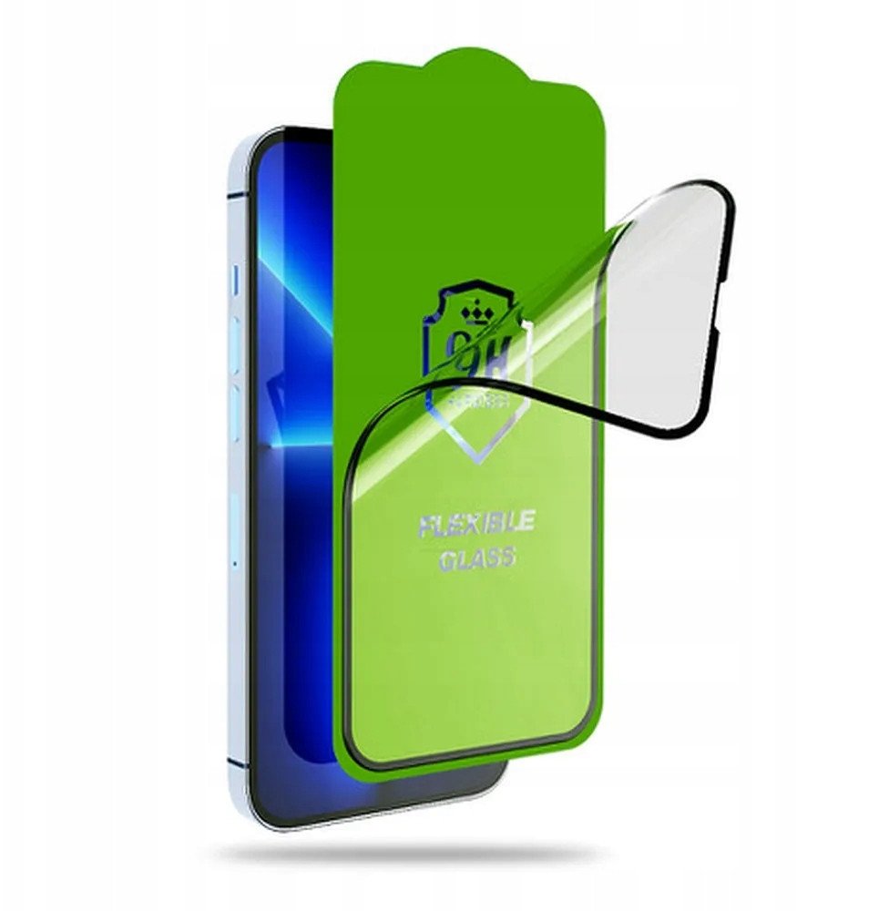 Mbrojtës ekrani Bestsuit Hybrid Glass 5D, për Xiaomi 14T Pro, ngjitje e plotë, i zi