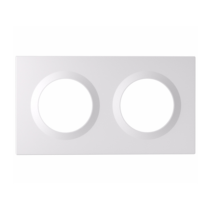 Kornizë muri për çelës SONOFF Orb EF2G EF3G, 2 3 module, e bardhë