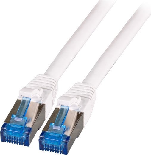 Kabllo rrjeti EFB Patchcord Cat 6a Cat 7 SFTP, 1m, 100% bakër, e bardhë