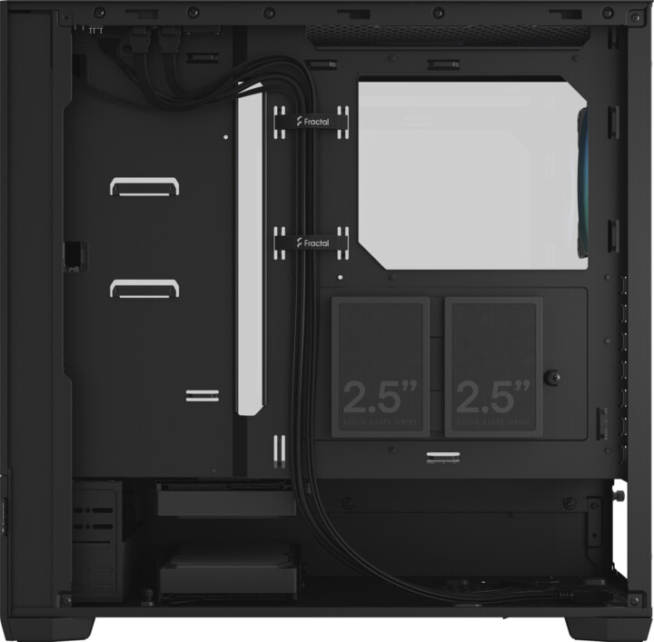 Kasë kompjuteri Fractal Design Pop Air RGB Black TG Clear Tint