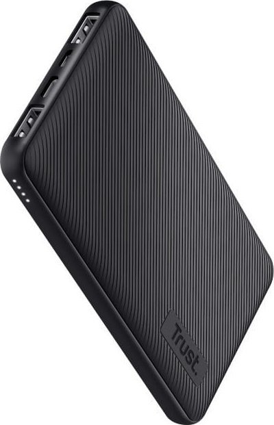 Powerbank Trust Primo Eco, 10000mAh, USB dhe USB C, i zi