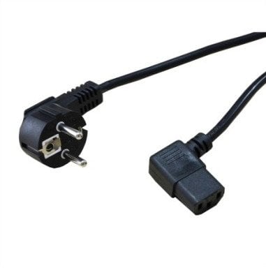 Kabëll rryme STANDARD, IEC C13, 1.8m, i zi