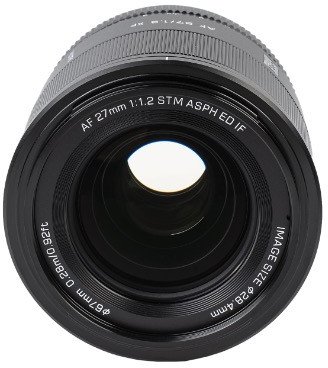 Објектив за камера Viltrox 27mm F1.2, APS-C, авто фокус, црн