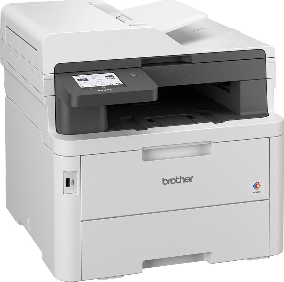Pajisje shumëfunksionale Brother MFC-L3760CDW, A4, Wi-Fi, duplex, e bardhë