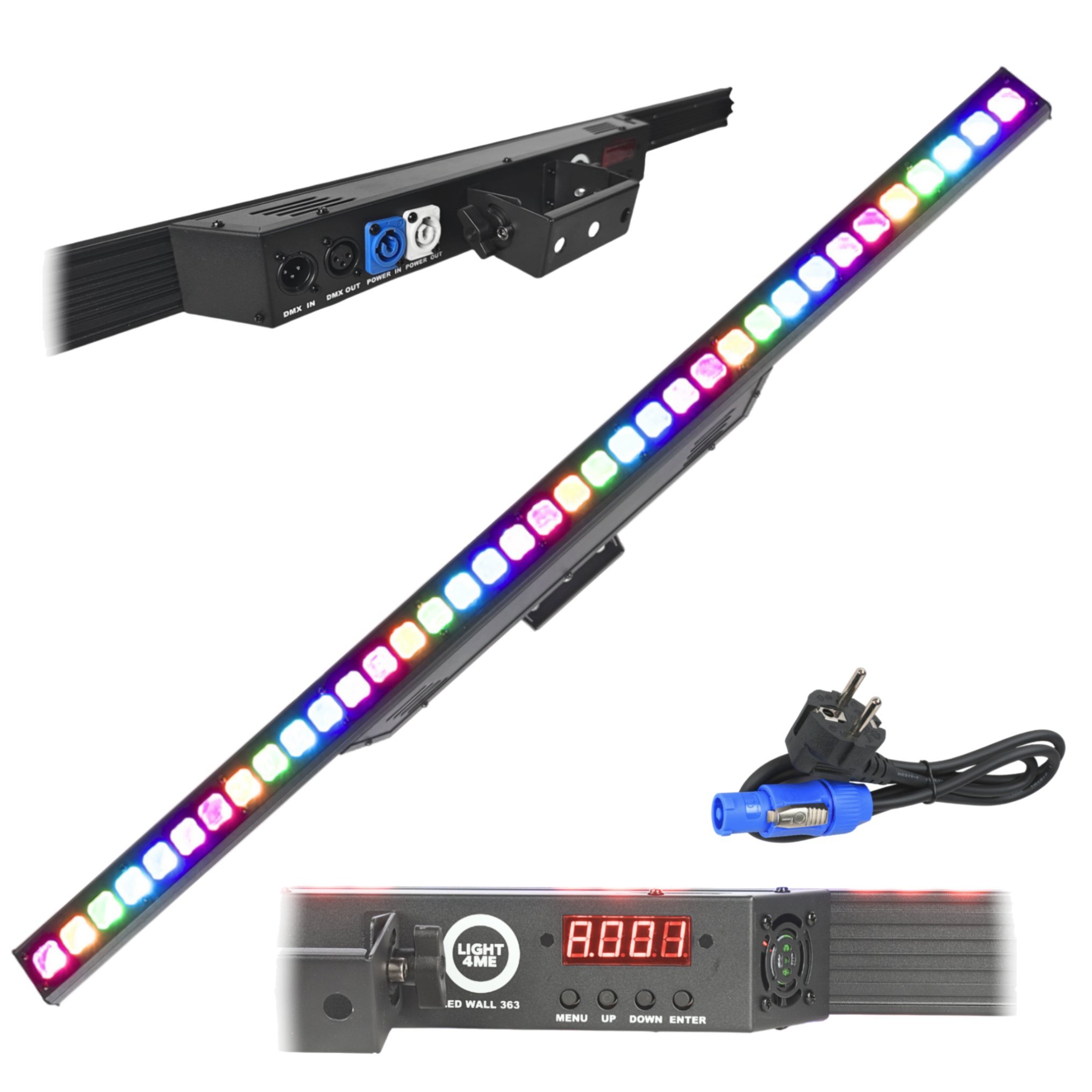 Shirit ndriçimi LIGHT4ME LED WALL 363, 36x3W RGB, DMX, i zi