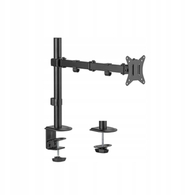 Mbajtës monitori Brateck LDT66-C012, krah i vetëm, montim në shtyllë, i zi