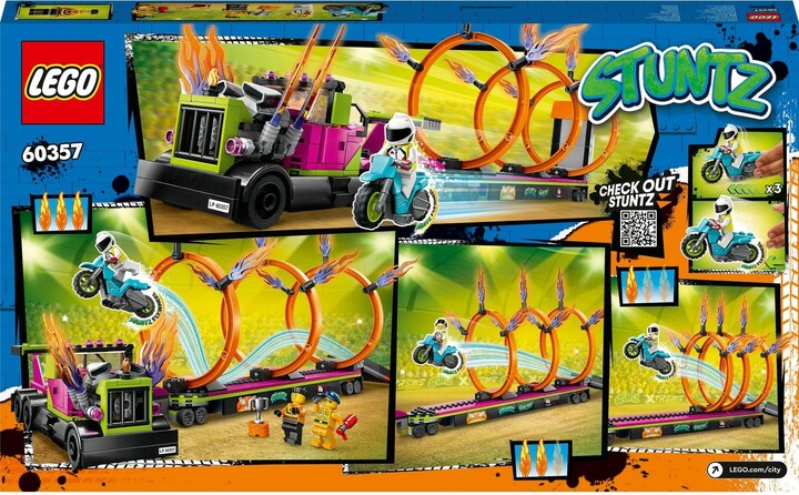 Set LEGO® City 60357 Fire Ring Tractor, 479 pjesë