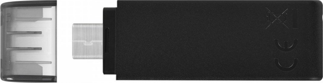 USB C Kingston DT70, 256GB, e zezë