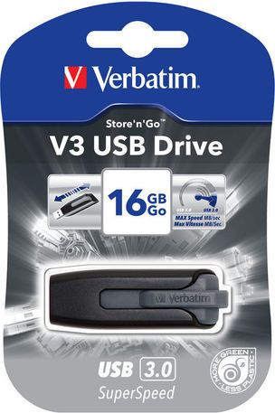 USB Verbatim Store n Go V3, 16GB, USB 3.0, i zi
