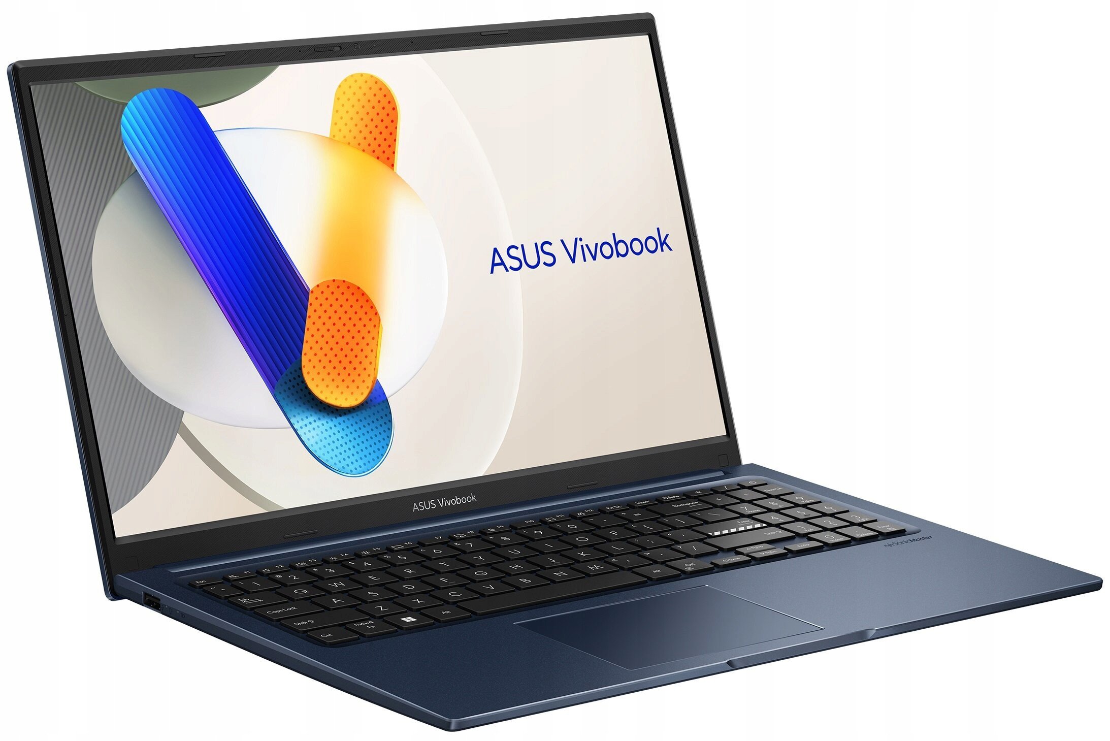 Laptop ASUS VivoBook 15 X1504VA, 15.6", i3 13th Gen, 16GB 512GB, blu