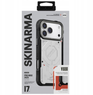 Mbulesë telefoni Skinarma Vigor për iPhone 17 Pro Max, 6.9", MAG Charge, e bardhë Fog
