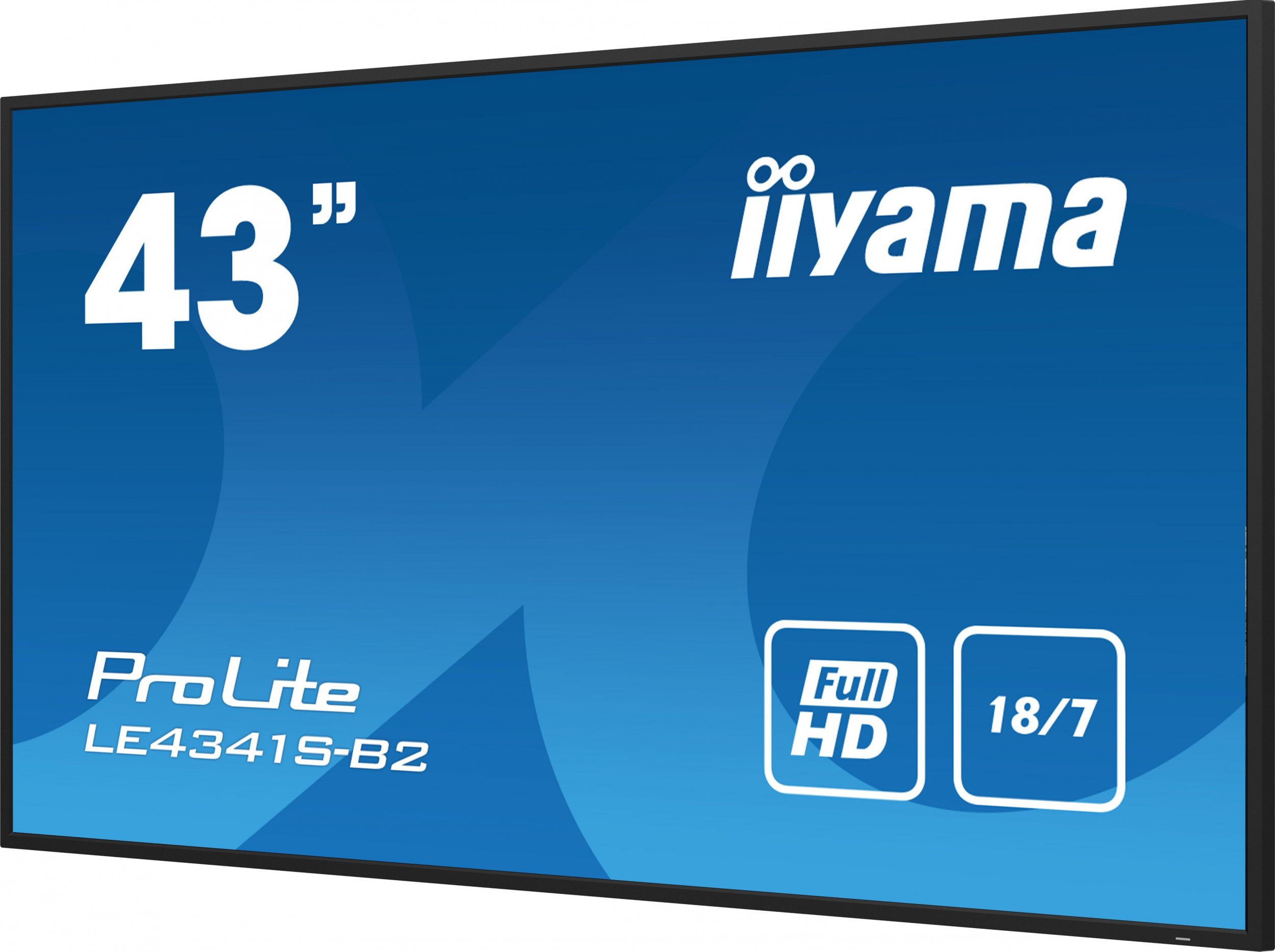Monitor iiyama ProLite LE4341S-B2, 43", Full HD, IPS, i zi