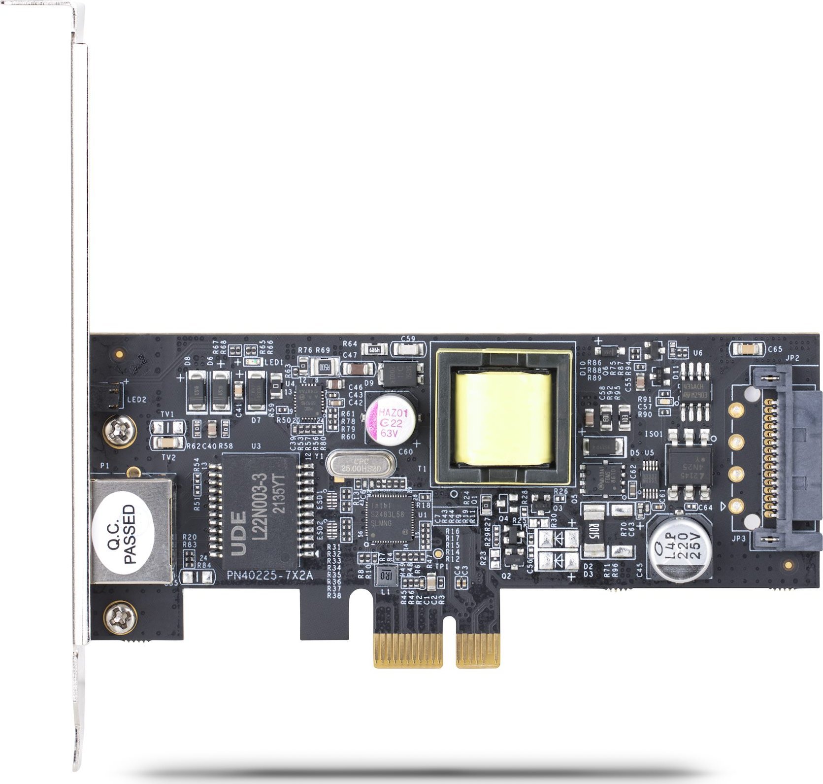 Kartë rrjeti StarTech.com Intel I225-V, 1 port 2.5Gbps, PoE 802.3af/at, PCI Express