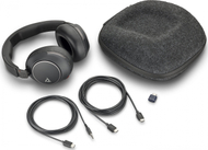 Kufje pa tela Poly Voyager Surround 80 UC, Bluetooth, me mikrofon, të zeza
