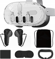 Set aksesorësh VR JYS, për Meta Quest 3 MQ011, etui mbrojtëse, e zezë