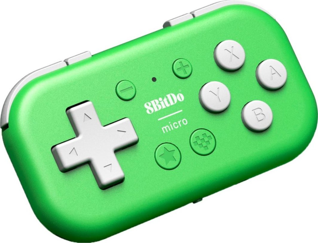 Kontroller 8BitDo Micro Bluetooth, wireless, i gjelbër
