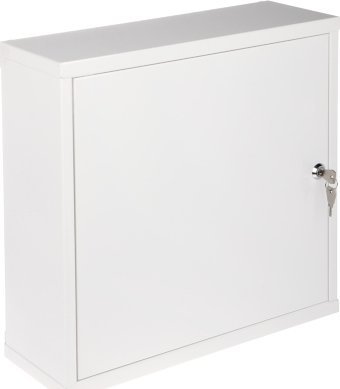Kabinet metalik Stalflex TPR-4, 40x40x14cm, montim në mur, i bardhë