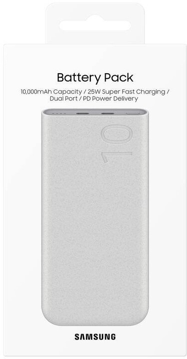 Powerbank Samsung 25W, 10000mAh, bezhë
