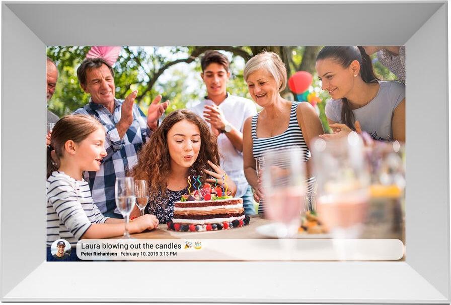 Kornizë digjitale Denver PFF-1063, 10.1", e bardhë