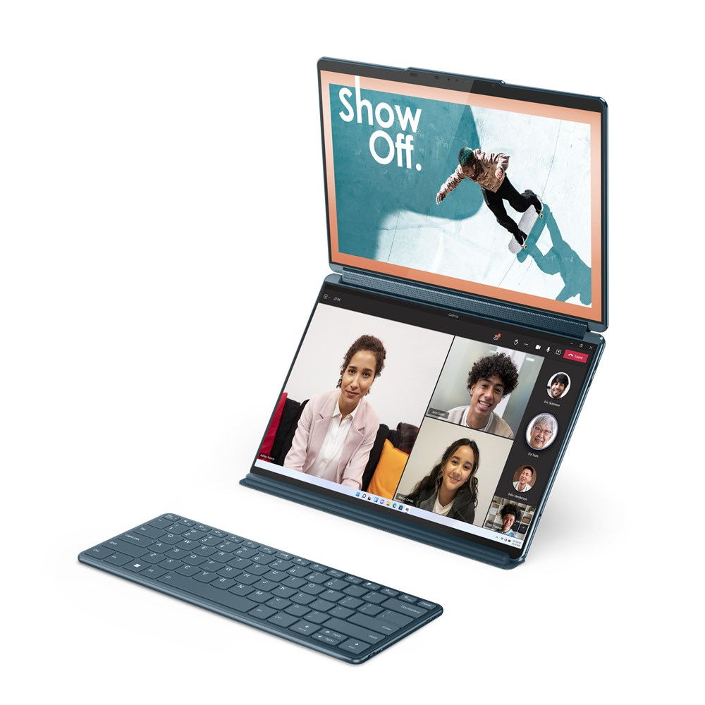 Laptop Lenovo Yoga 9 i7-1355U, 13.3" Touchscreen, Intel Core i7, 16 GB RAM, 1 TB SSD, i kaltër