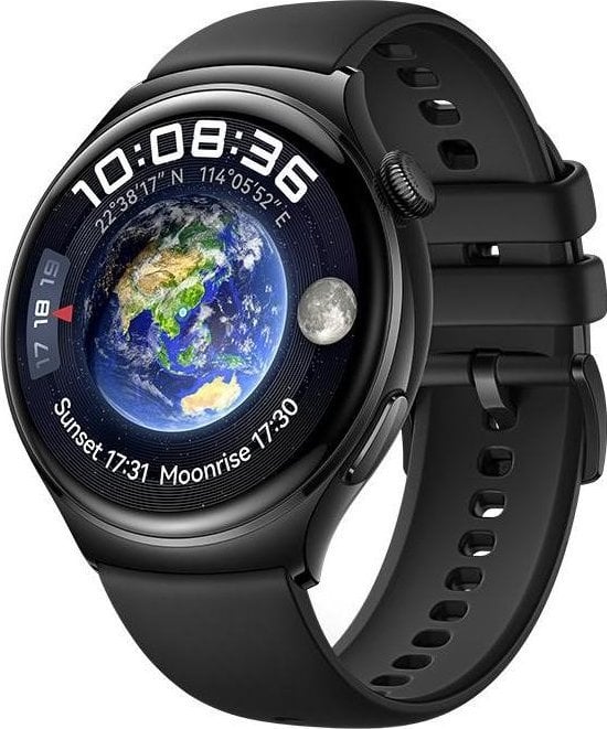 Ora inteligjente Huawei Watch 4 Active, 46mm, eSIM, e zezë